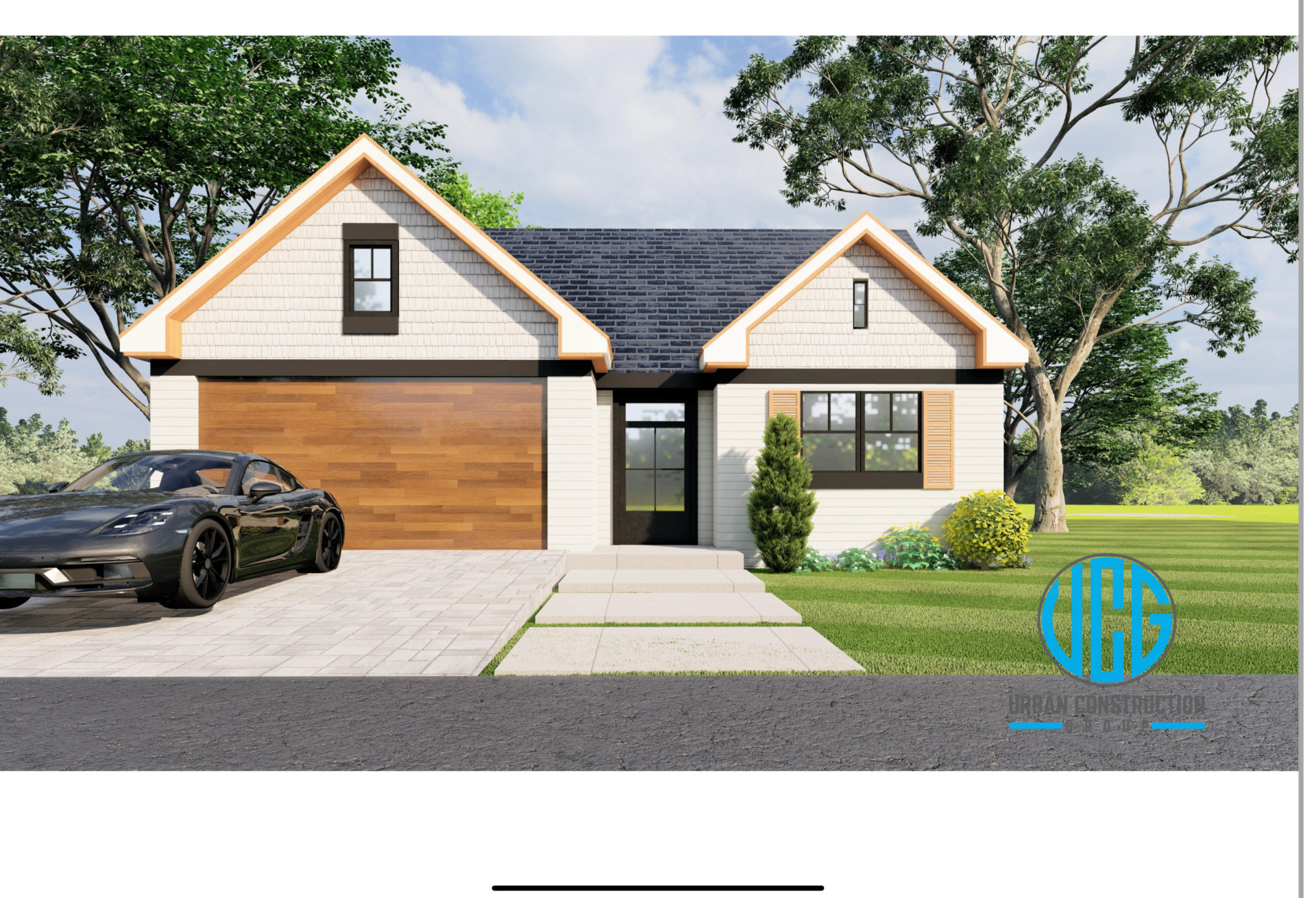 Erickson Model — new construction home rendering